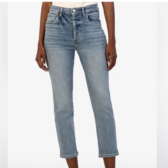 Kut from the Kloth Denim - ✨ Kut From The Kloth ✨ Elizabeth High Rise Crop Straight Jeans Size 2 NWT